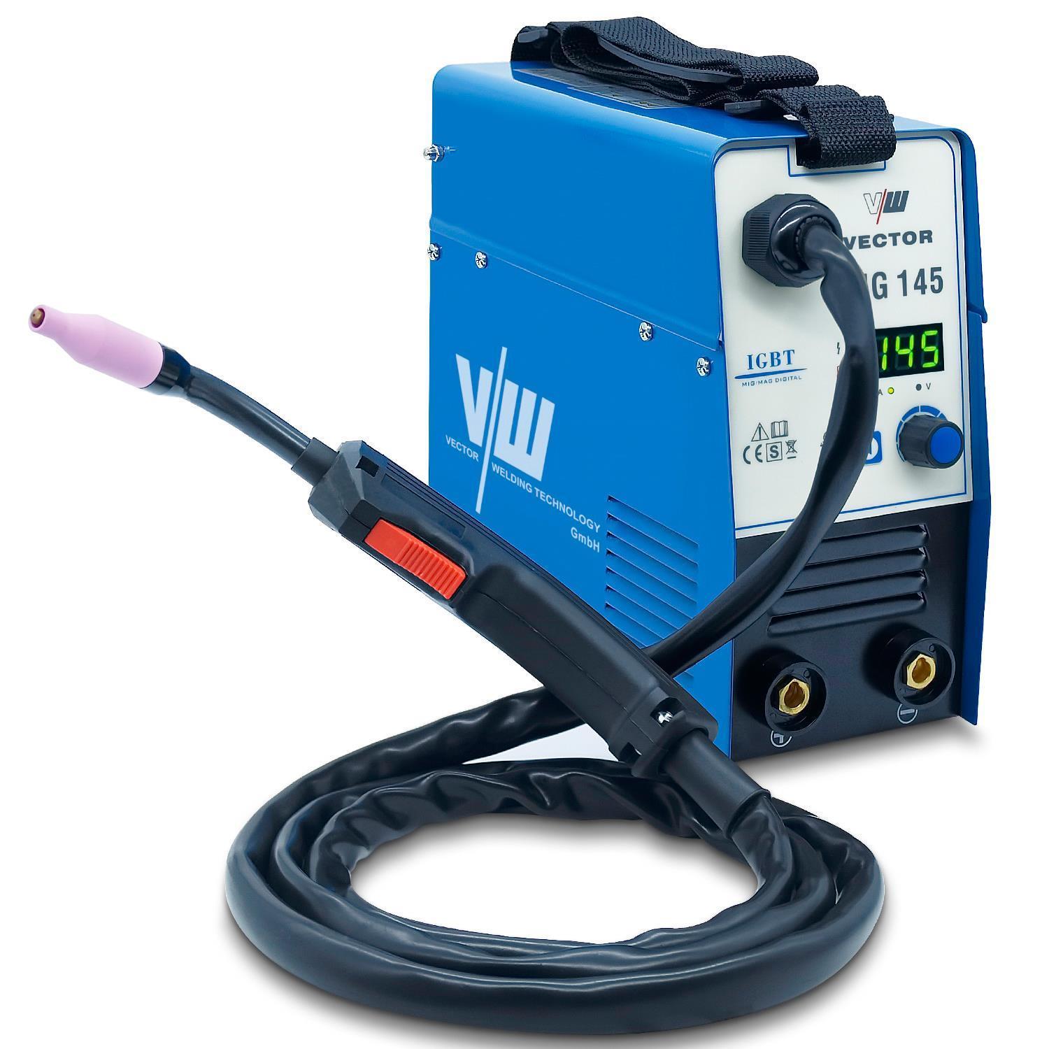 Saldatrice Inverter MIG100 A Filo Animato Senza Gas - IGBT, Per Hobby E Fai-da-te