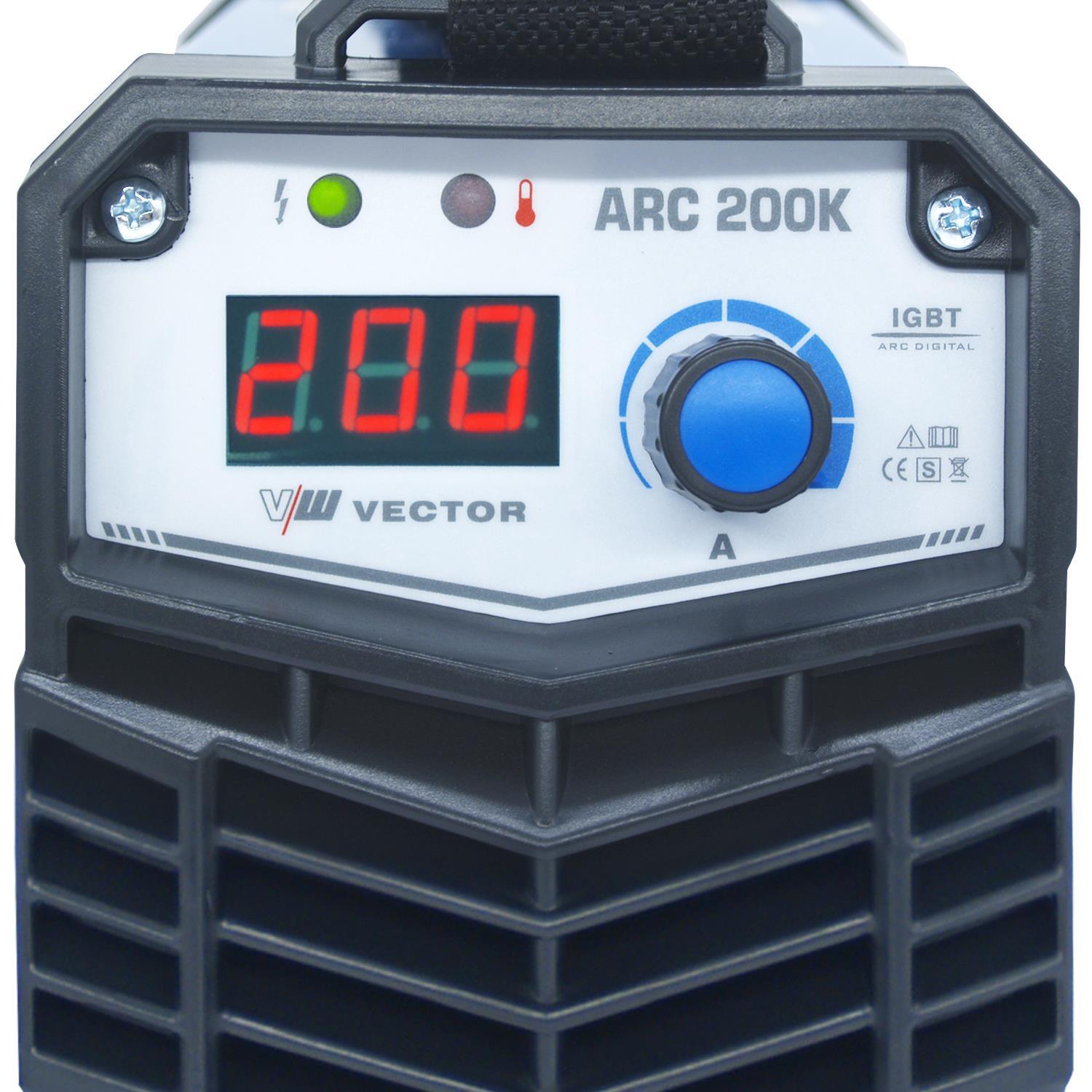 Saldatrice A Elettrodo ARC 200G - 200A, 230V | VECTOR WELDING - Foto 12