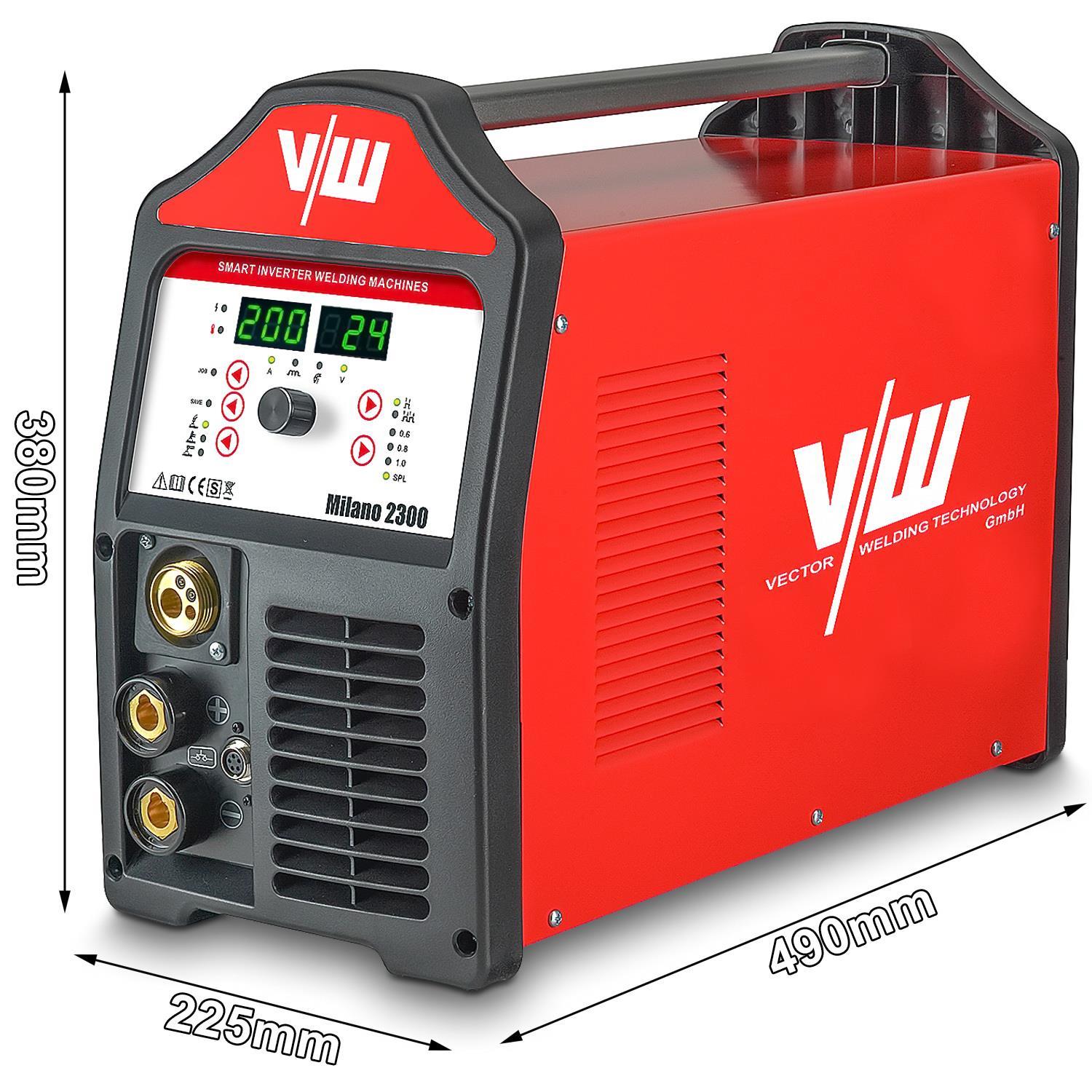 HITBOX MIG200 Synergy Saldatrice MIG MAG - 5 In 1 Saldatrice A Filo Continuo Alluminio Portatile - Foto 5