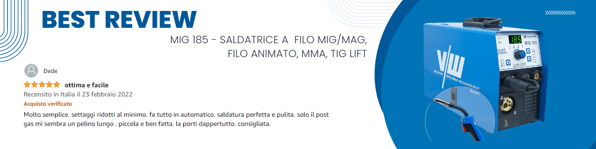 aldatrice per alluminio MIG 185 vector welding