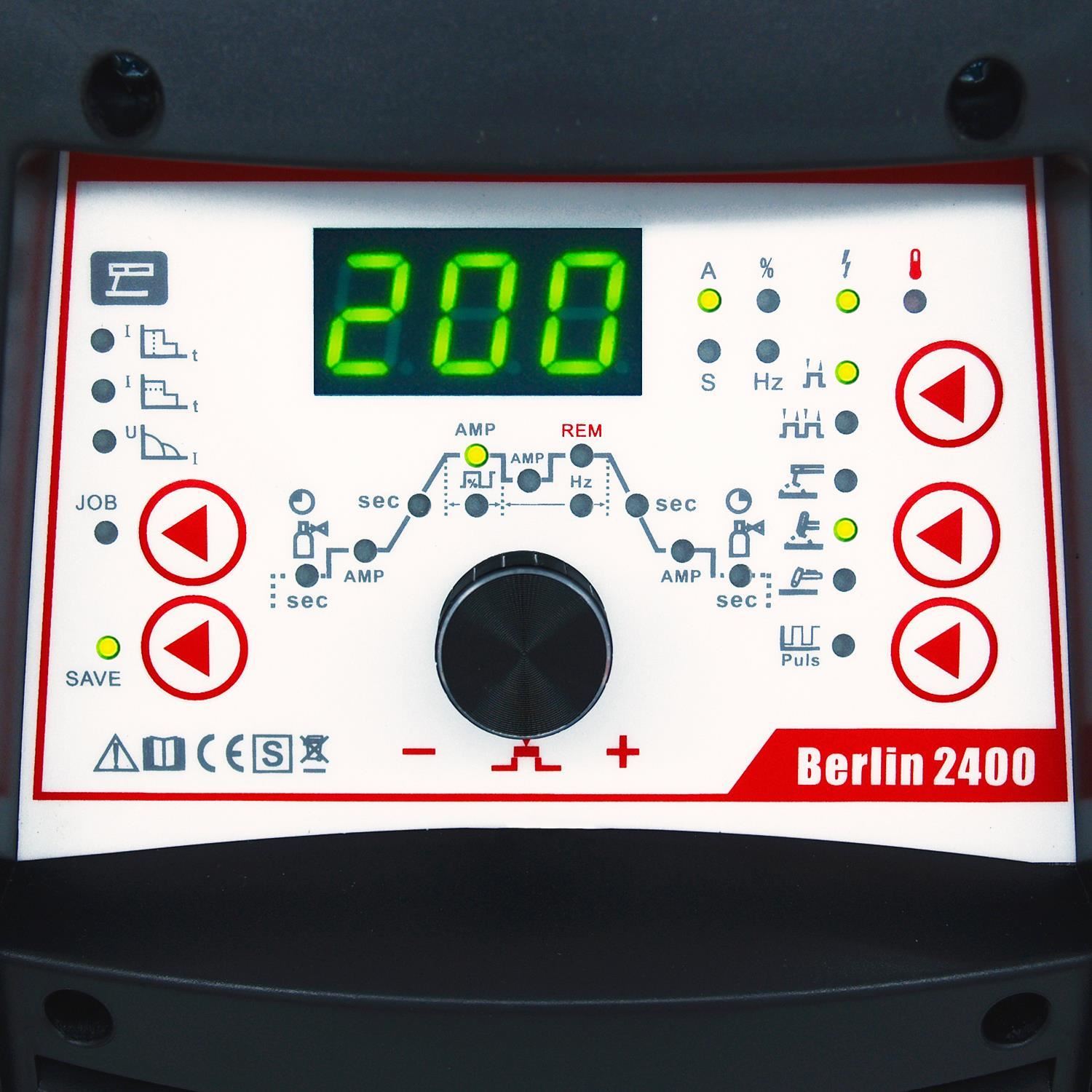 DC WIG Schweißgerät 200A mit Plasmaschneider 50A, Puls, Inverter, MMA 170A, HF-Zündung, IGBT Berlin 2400 - 6