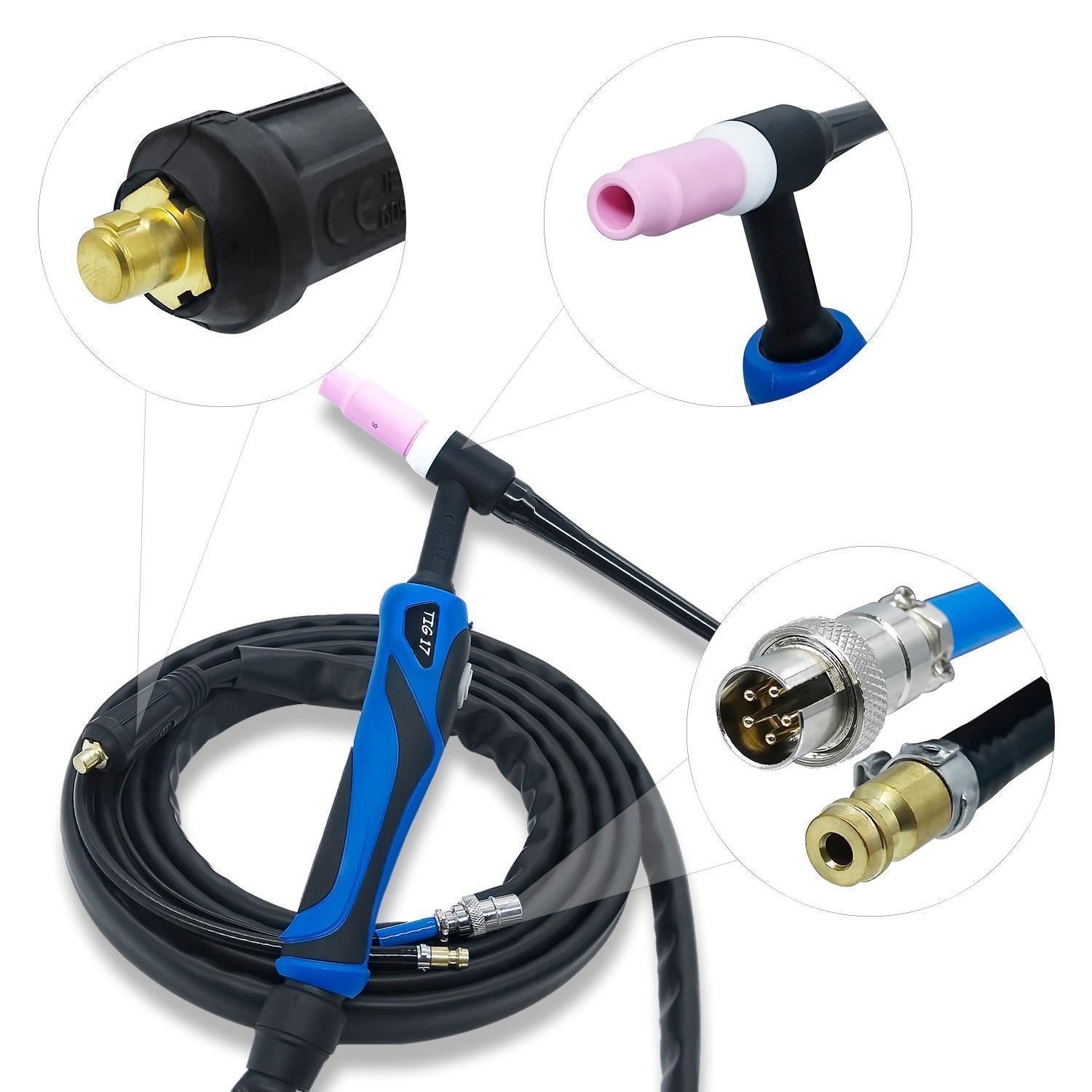 DC WIG Schweißgerät 200A mit Plasmaschneider 50A, Puls, Inverter, MMA 170A, HF-Zündung, IGBT Berlin 2400 - 8