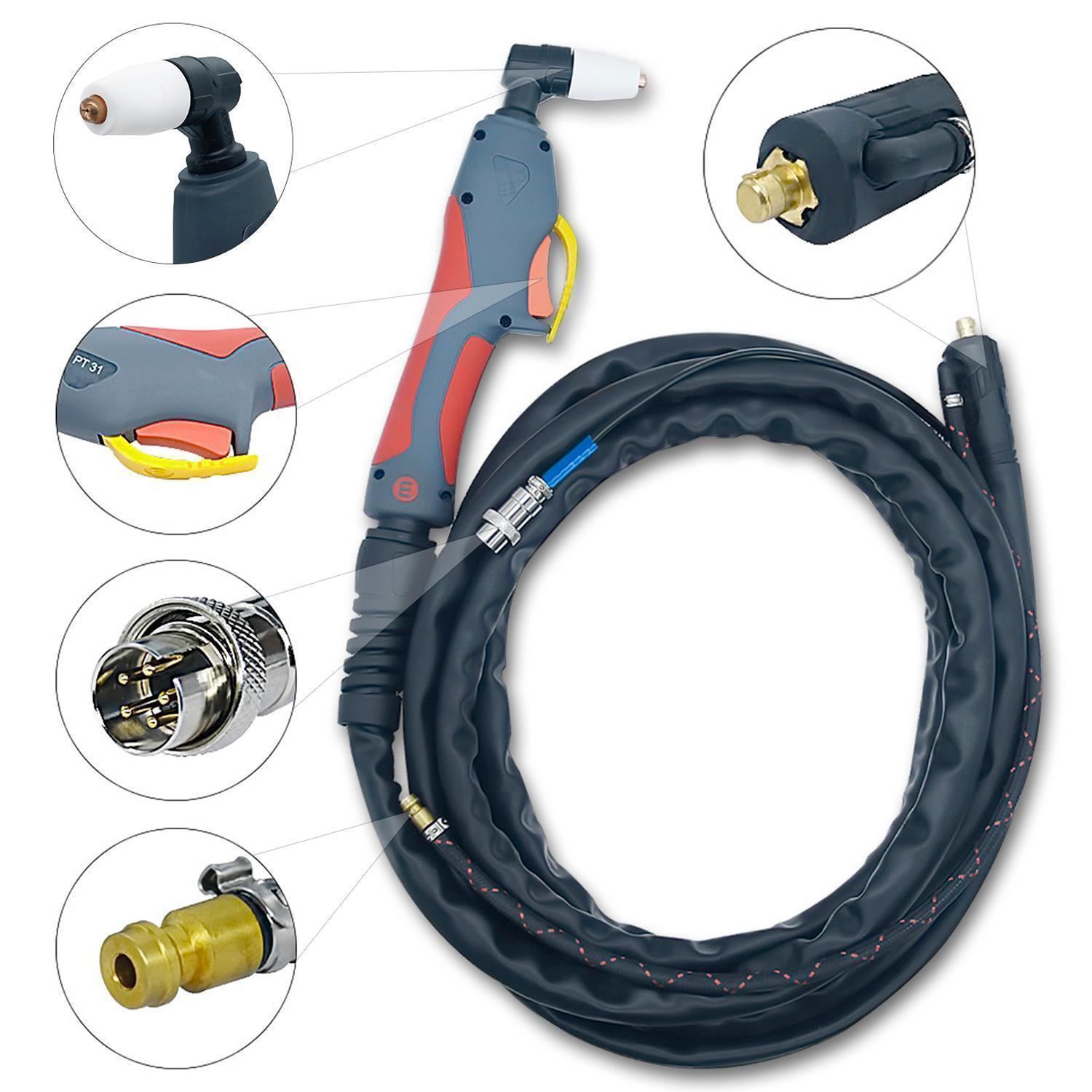 DC WIG Schweißgerät 200A mit Plasmaschneider 50A, Puls, Inverter, MMA 170A, HF-Zündung, IGBT Berlin 2400 - 9