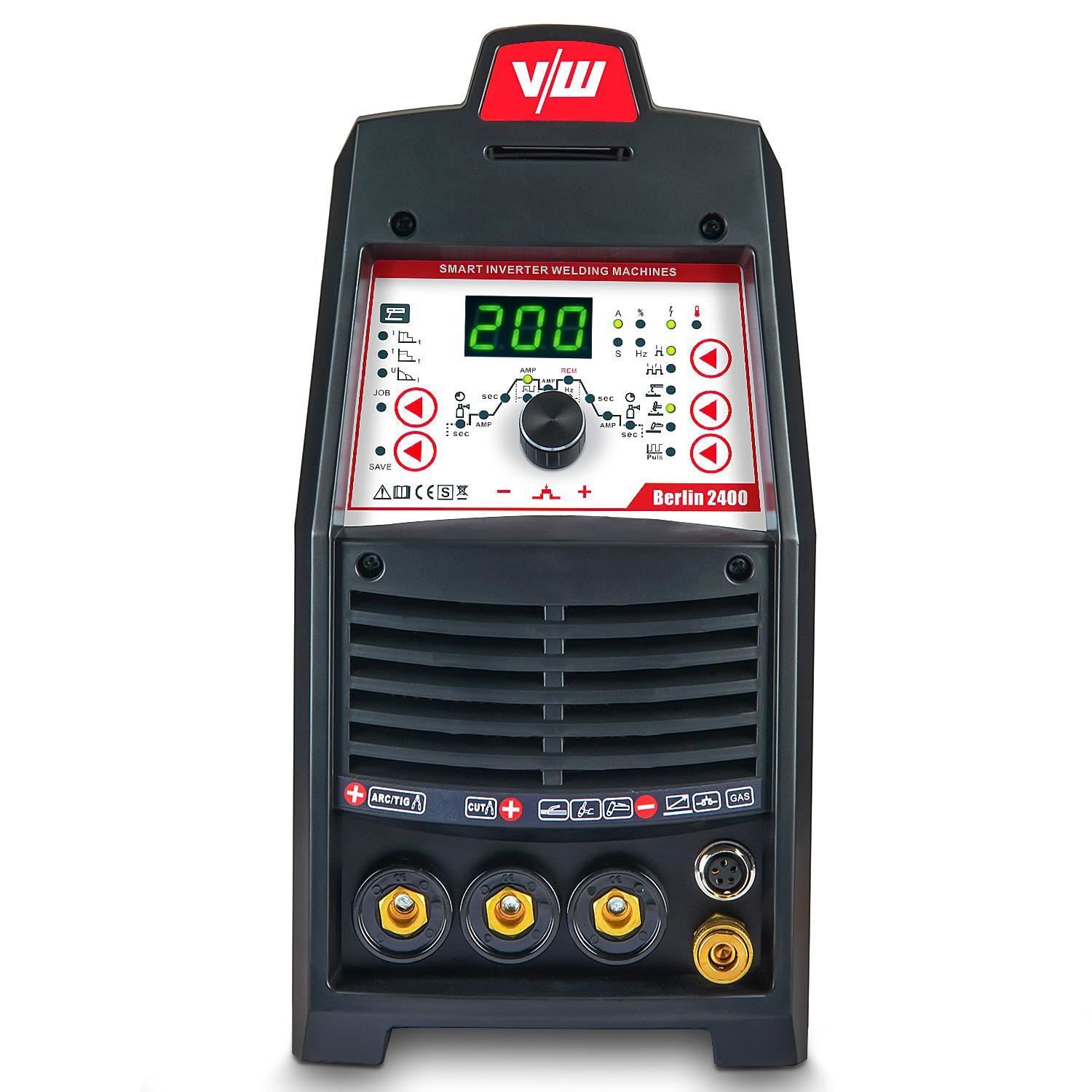 DC WIG Schweißgerät 200A mit Plasmaschneider 50A, Puls, Inverter, MMA 170A, HF-Zündung, IGBT Berlin 2400 - 3